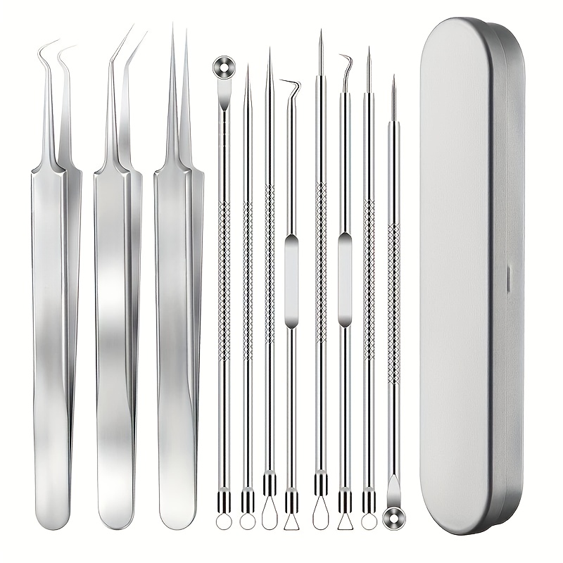 Luxury Skincare Acne - 8-Piece Blackhead Removal Kit - Stainless
