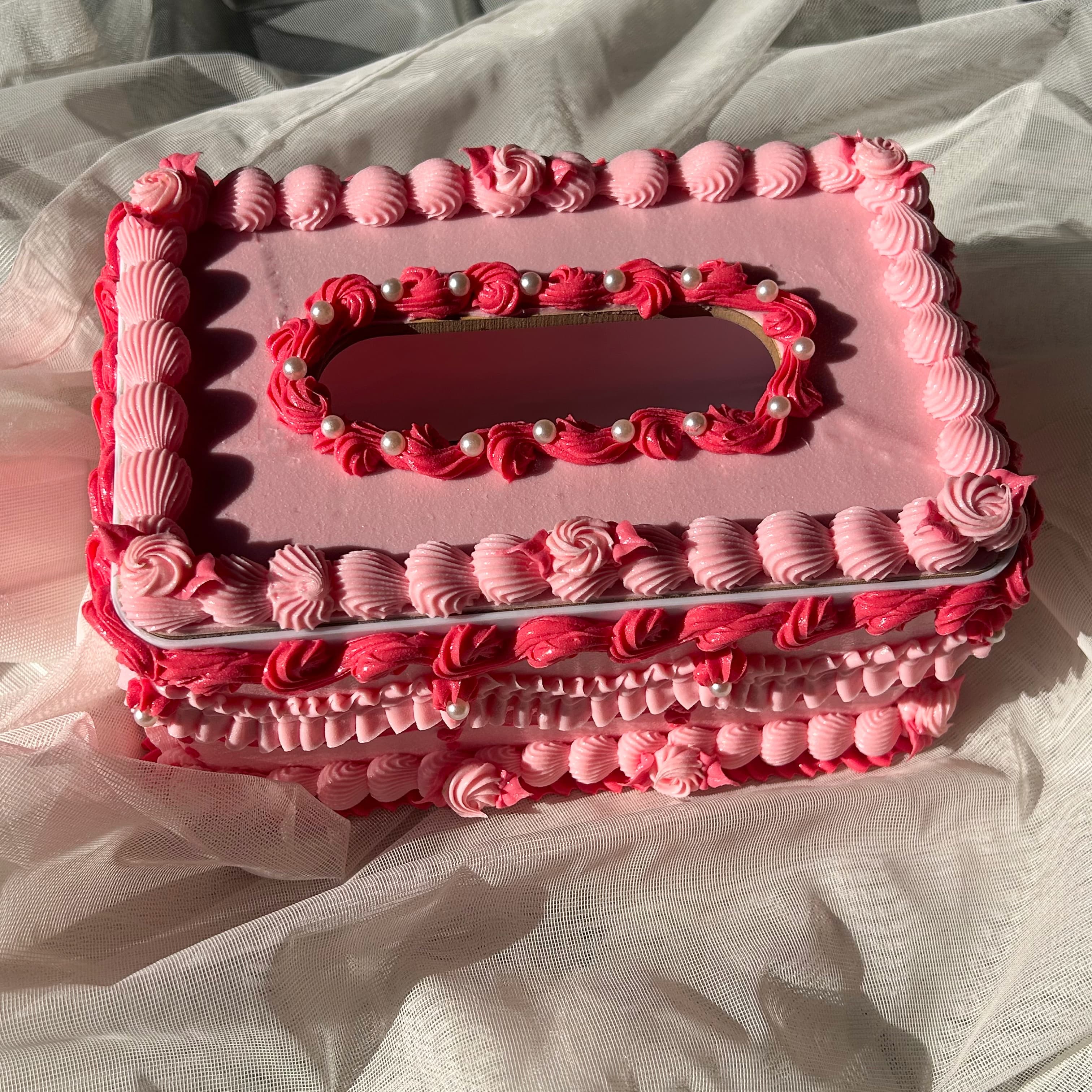 Handmade Decoden Cream Cake Ti - đánh giá và giá Luxury Skincare Box
