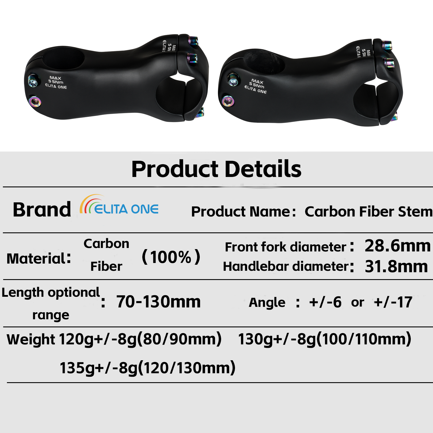 ELITA ONE carbon fiber stem mo - đánh giá và giá Edelweiss Stem Cell