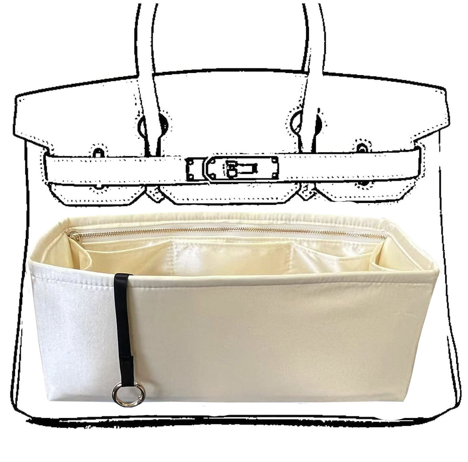 Purse Organizer Birkin s 25 30 - đánh giá và giá Luxury Skincare Box