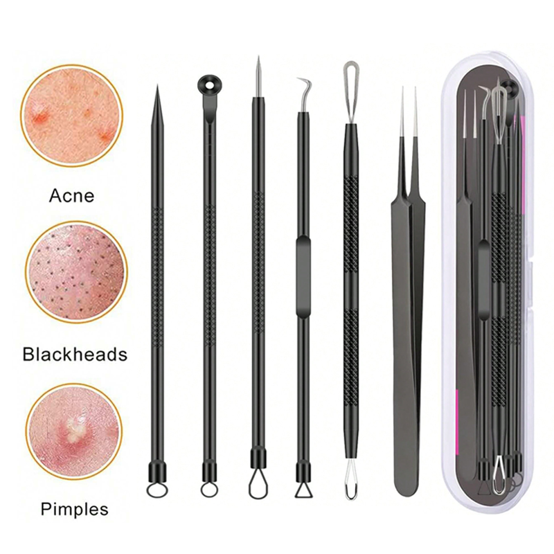 4/6PCS Face Cleaning Kit Pimpl - đánh giá và giá Luxury Skincare Acne
