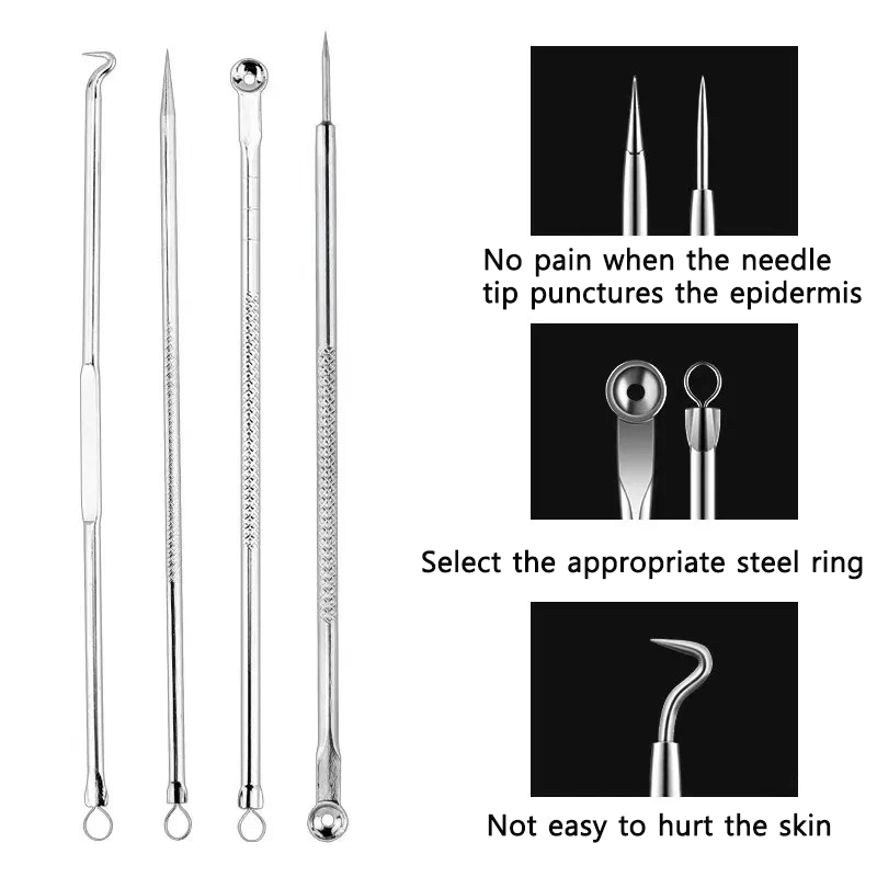 Pimple Popper Tool Kit Blackhe - đánh giá và giá Luxury Skincare Acne