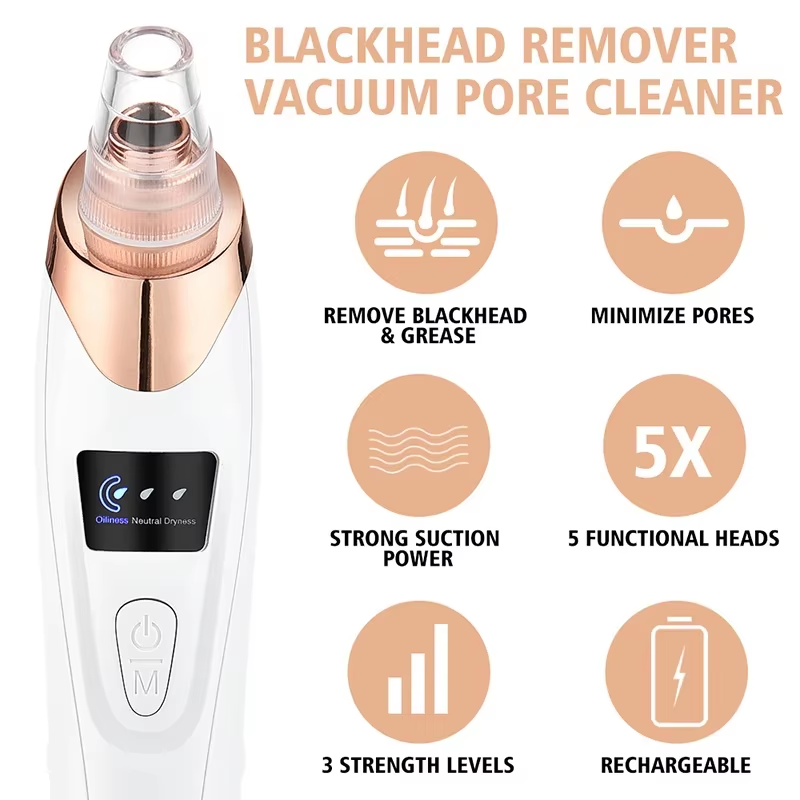 Blackhead Remover Vacuum Sucti - đánh giá và giá Luxury Skincare Acne