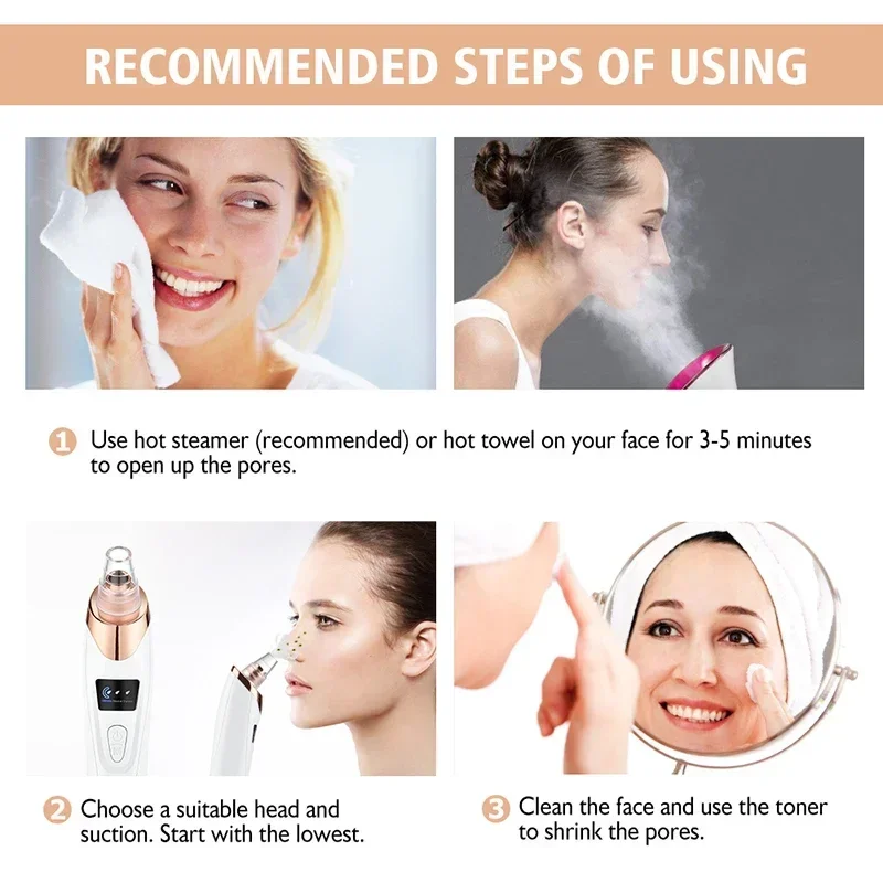Blackhead Remover Vacuum Sucti - đánh giá và giá Luxury Skincare Acne