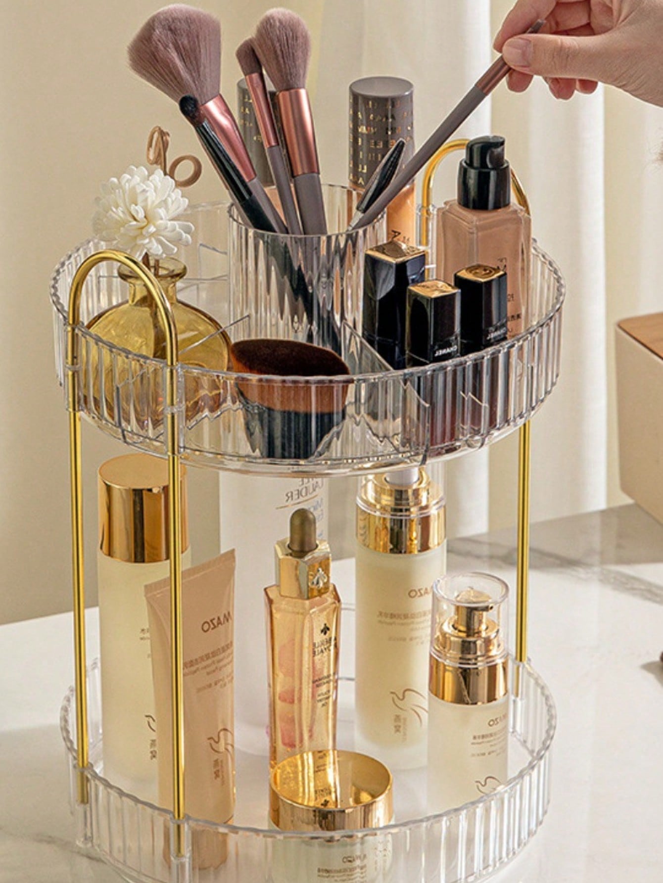 Makeup Brush Storage Box Pen H - đánh giá và giá Luxury Skincare Box