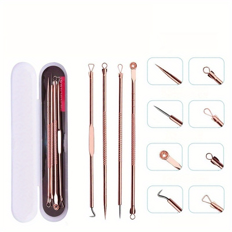 4Pcs Remover Pimple Comedone E - đánh giá và giá Luxury Skincare Acne