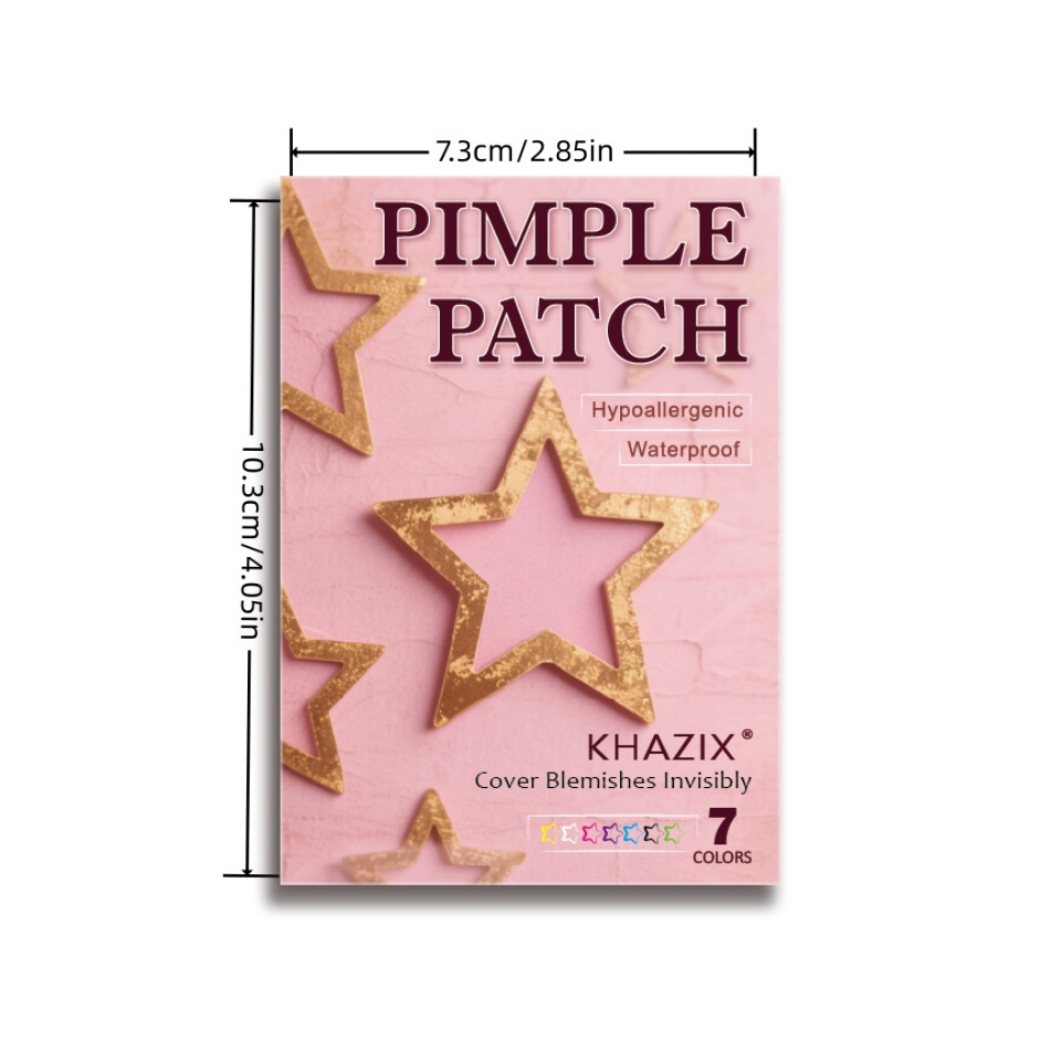 KHAZIX Luxury Gold Foil Star H - đánh giá và giá Luxury Skincare Acne