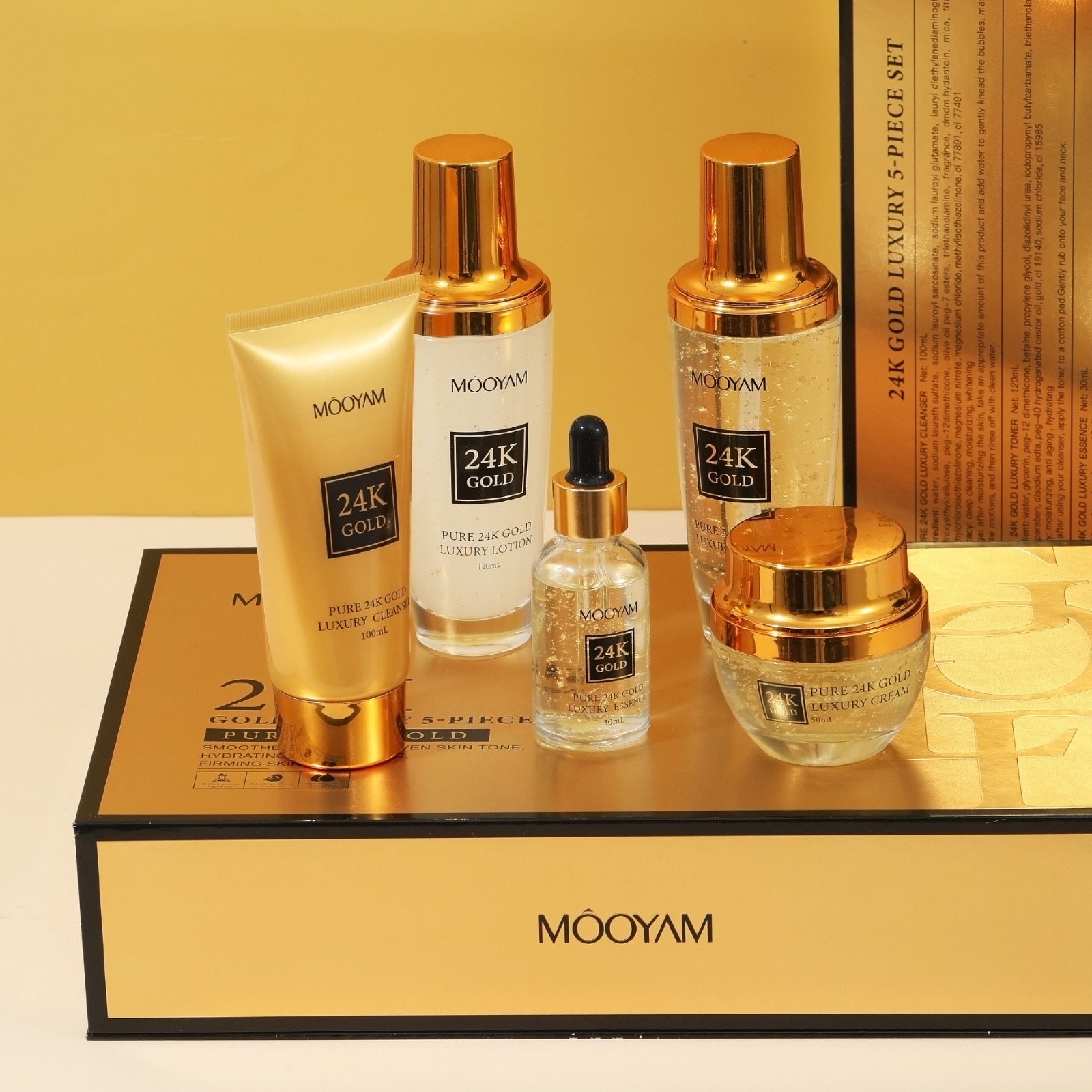 24K Gold LUXURY Moisturizin An - đánh giá và giá Luxury Skincare Anti Aging