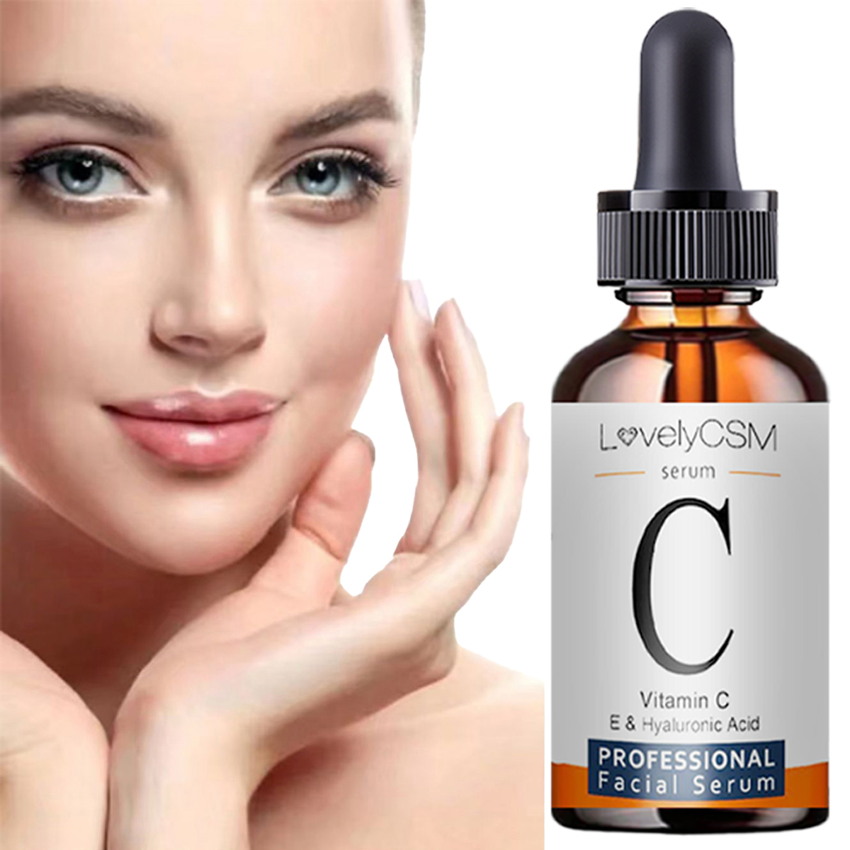Facial Serum Vitamin C Liquid  - đánh giá và giá Growth Factor Serum
